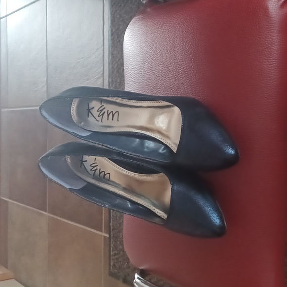 Metallic Blue Heels - Picture 2 of 3